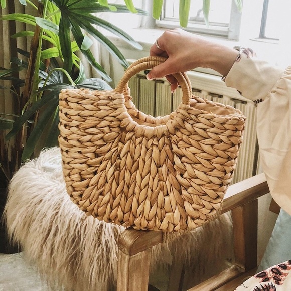 Handbags - Bohemian Straw Woven Bag